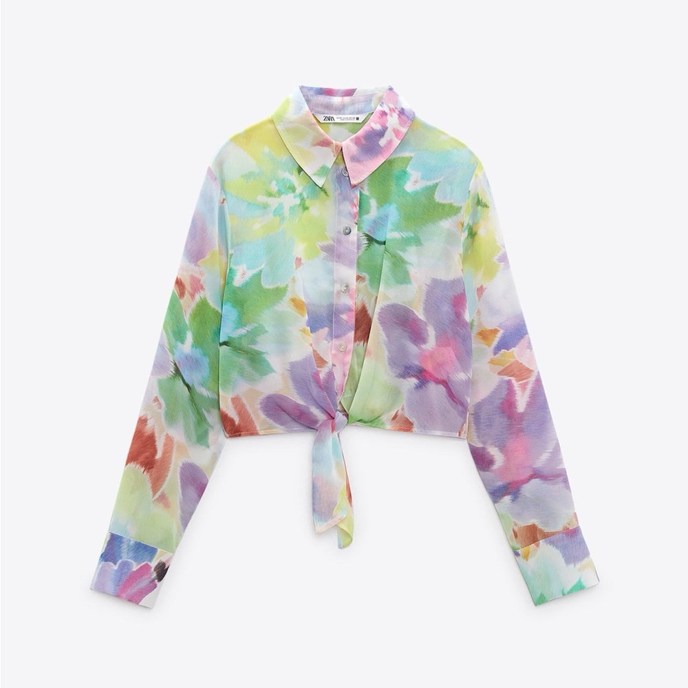 Zara printed shirt Multicolor (REF:7794/789)